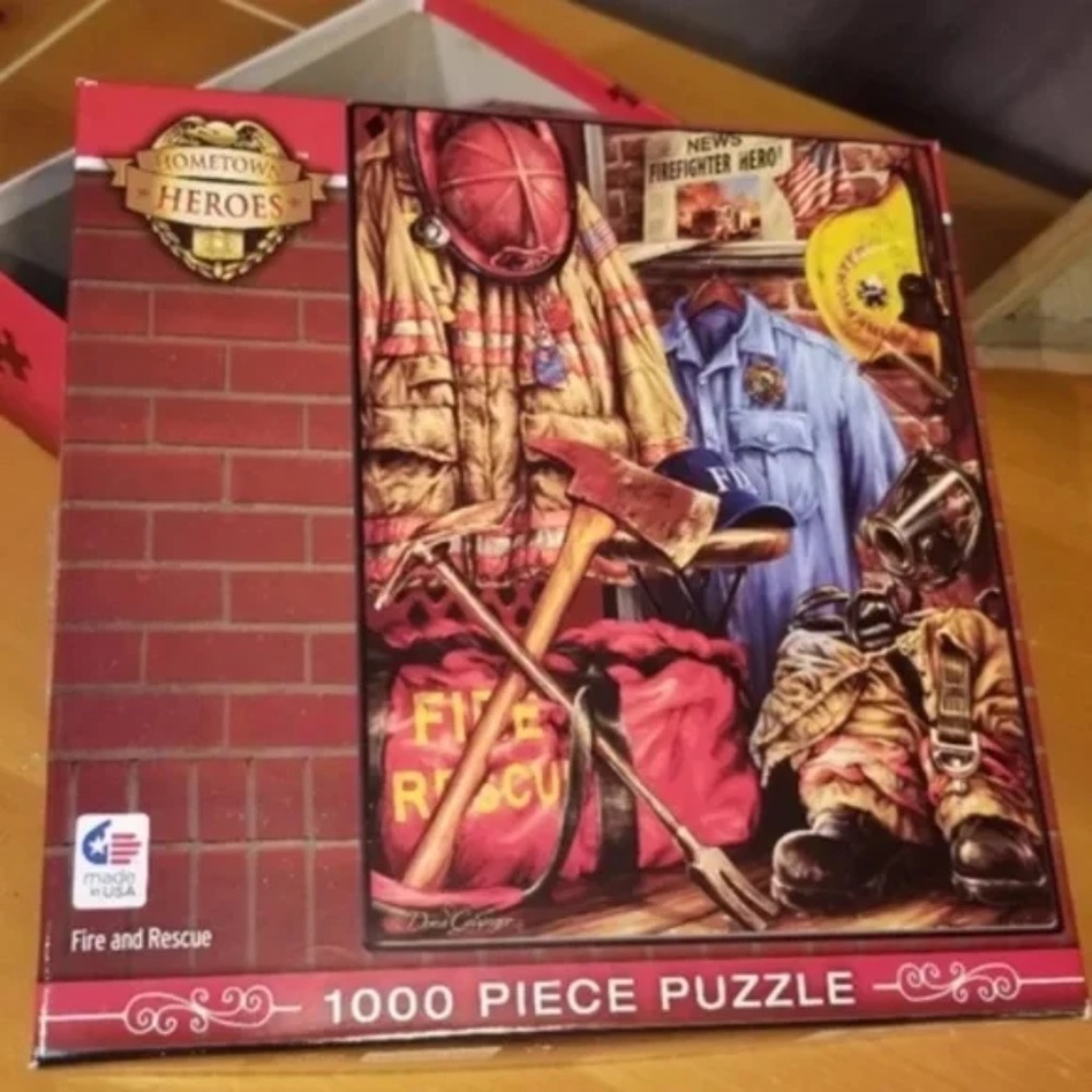 Firefighters Theme Puzzle 1000 pieces